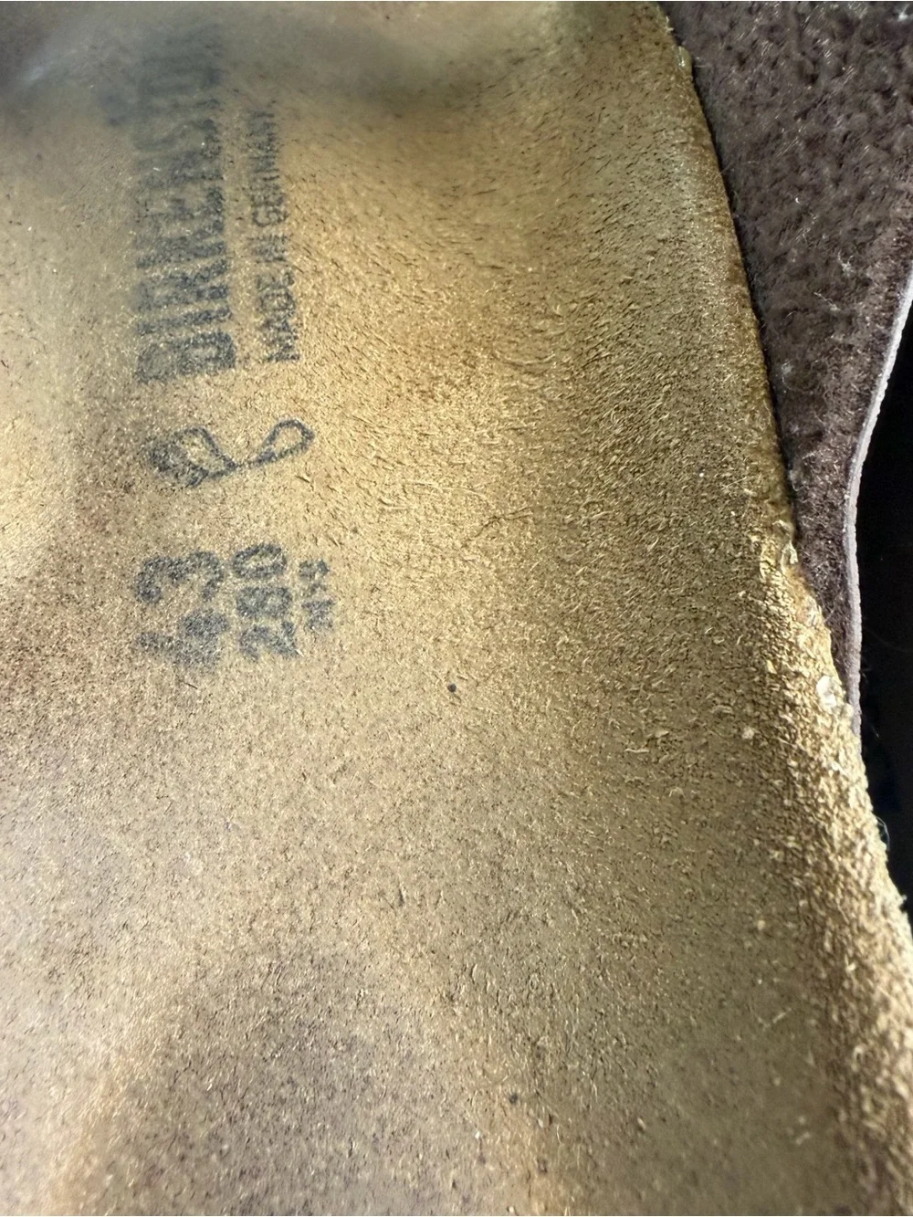 Birkenstock Arizona Mocha Slide Sandals Men's 10 / EU 43